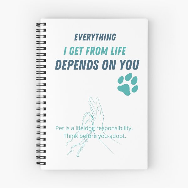Item preview, Pet for life - owning a dog is a lifelong responsibility. Think before you adopt. designed and sold by zanifun.