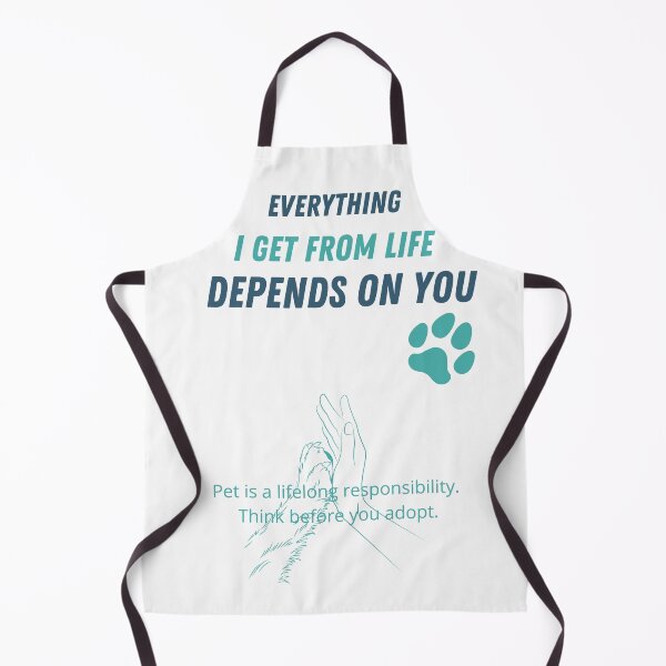 Item preview, Pet for life - owning a dog is a lifelong responsibility. Think before you adopt. designed and sold by zanifun.