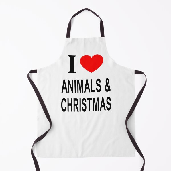 Item preview, I ❤️ ANIMALS & CHRISTMAS I LOVE ANIMALS & CHRISTMAS I HEART ANIMALS & CHRISTMAS designed and sold by usernamenaijan.