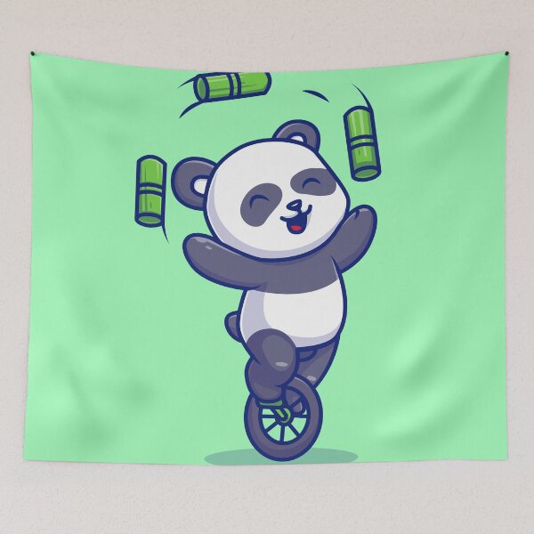Item preview, Panda Circus: Unicycle Fun designed and sold by hjian8219.
