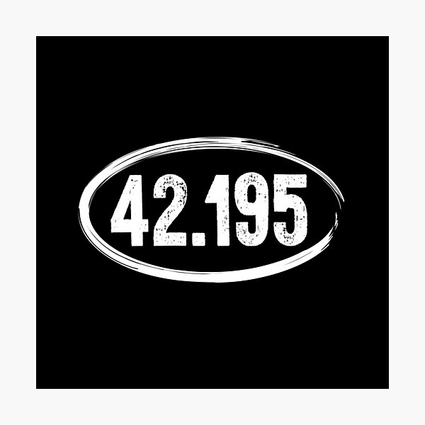 Item preview, 42.195 km marathon  designed and sold by Pau Baz.