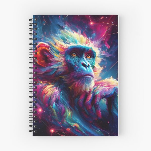 Item preview, Astral Constellations: Neon Monkey designed and sold by javaoverride.