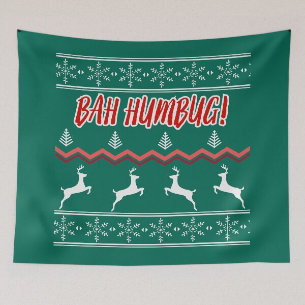 Item preview, bah humbug designed and sold by TEEJAMBOREE.