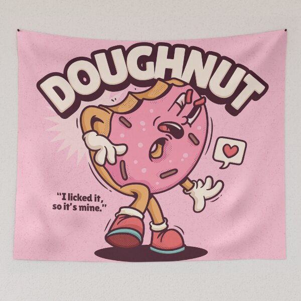 Item preview, Retro Doughnut designed and sold by hjian8219.
