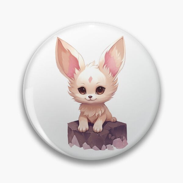 Item preview, Cute Fennec, Anime Desert Fox designed and sold by WickedFairySt.