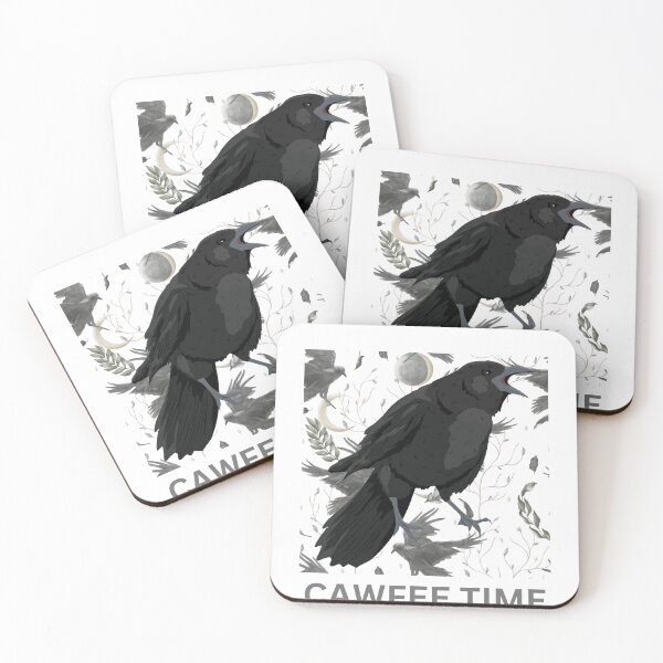 Item preview, Crow Cawfee TIME designed and sold by sonizma.