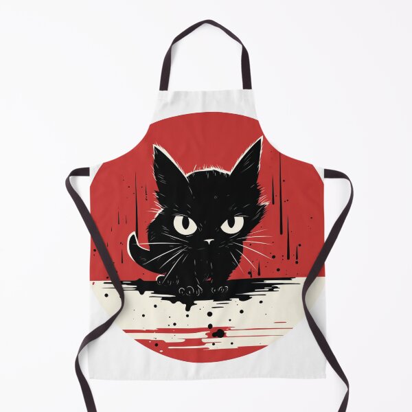 Item preview, Mysterious Midnight Cat designed and sold by TAGARTE.