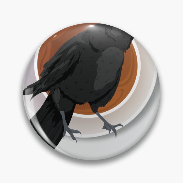 Item preview, Crow Cawfee TIME designed and sold by sonizma.