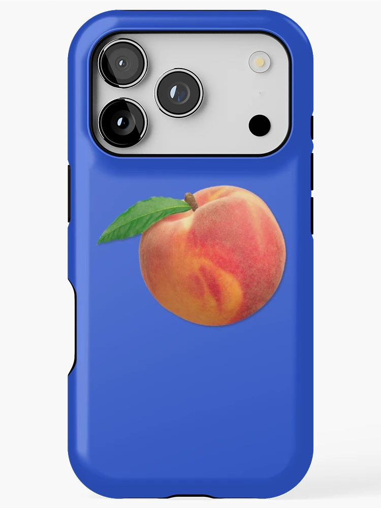 Thumbnail 1 of 4, iPhone Case, Peach designed and sold by Rosedumpling.