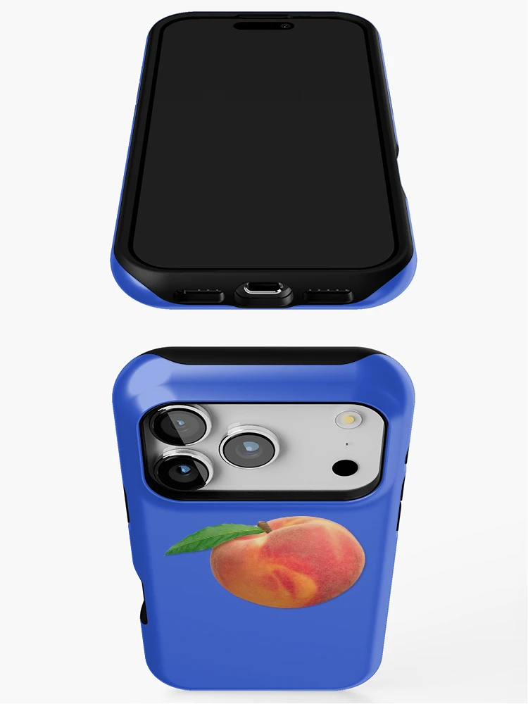 Thumbnail 3 of 4, iPhone Case, Peach designed and sold by Rosedumpling.