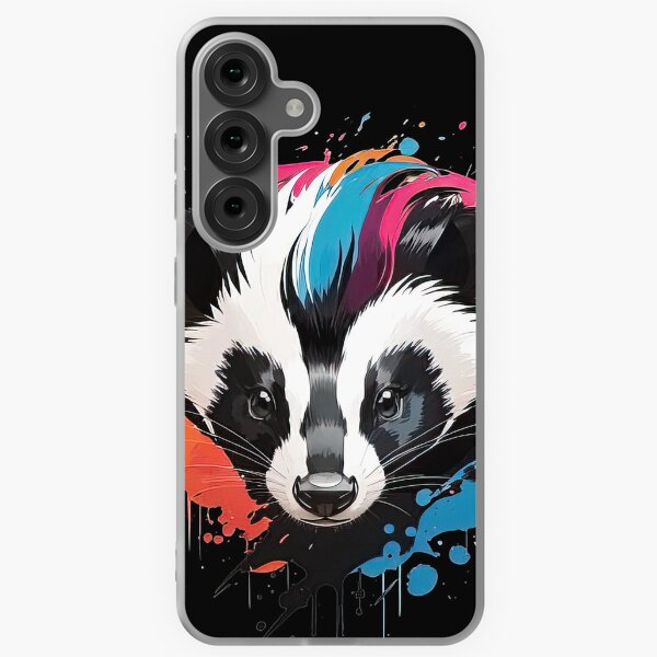 Item preview, Cute Colorful Skunk in Graffiti Style designed and sold by MindSmith.