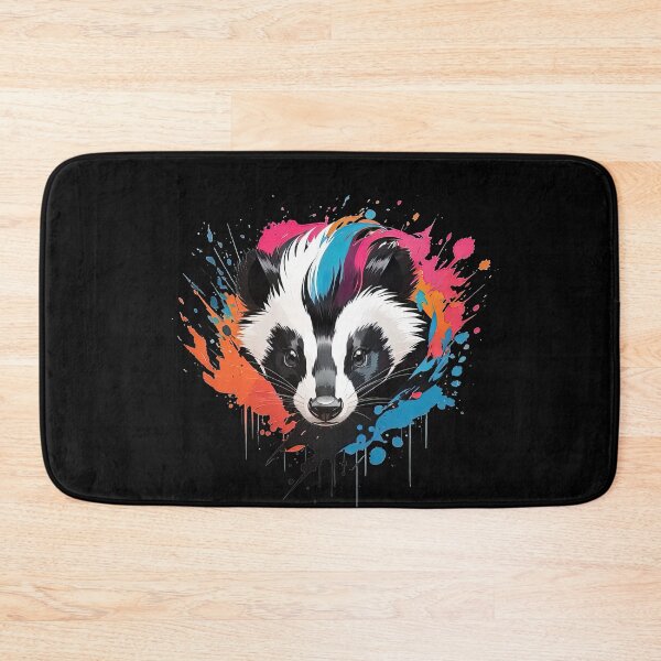 Item preview, Cute Colorful Skunk in Graffiti Style designed and sold by MindSmith.