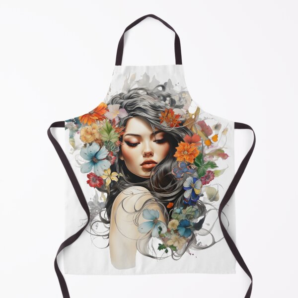 Item preview, a woman and flower designed and sold by KandaShopTH.