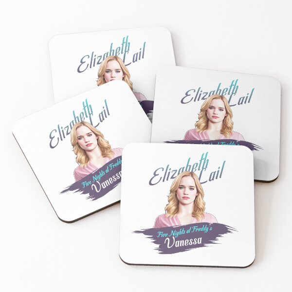 Item preview,  five nights at freddy's movie 2023 Elizabeth Lail as Vanessa graphic design designed and sold by ironpalette.