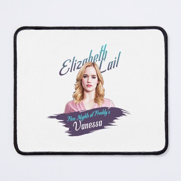 Item preview,  five nights at freddy's movie 2023 Elizabeth Lail as Vanessa graphic design designed and sold by ironpalette.