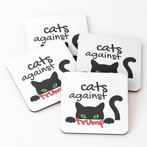Item preview, Cats Against Trump, Anti Trump Political Resist Resistance, Pets Againts Politics, My Cats Hate Trump designed and sold by KM ØNLY.