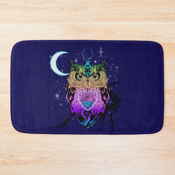 Item preview, Neotraditional magical owl designed and sold by Blacklinesw9.