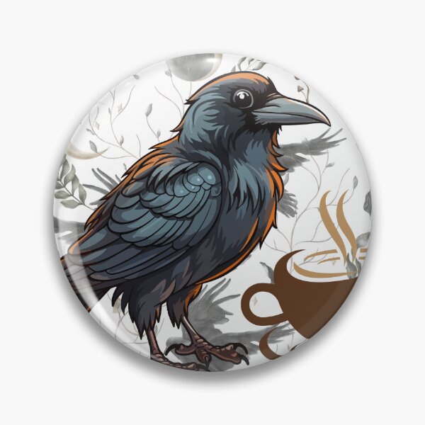 Item preview, Crow Cawfee TIME designed and sold by sonizma.