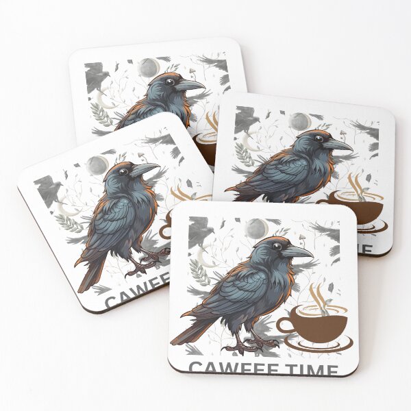 Item preview, Crow Cawfee TIME designed and sold by sonizma.