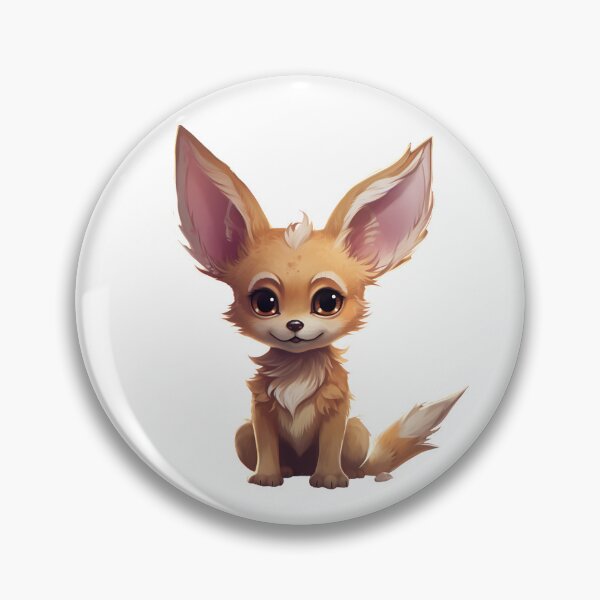 Item preview, Adorable Fennec Fox, Kawaii Desert Fox designed and sold by WickedFairySt.