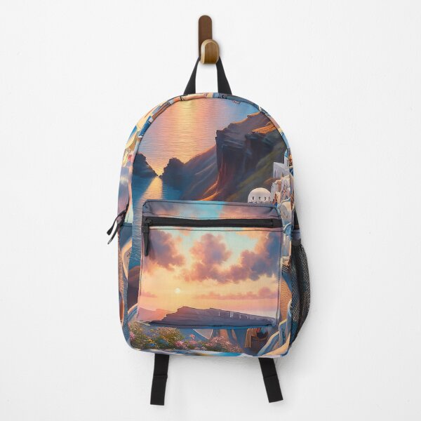 Item preview, Santorini - AI art designed and sold by Oilix.