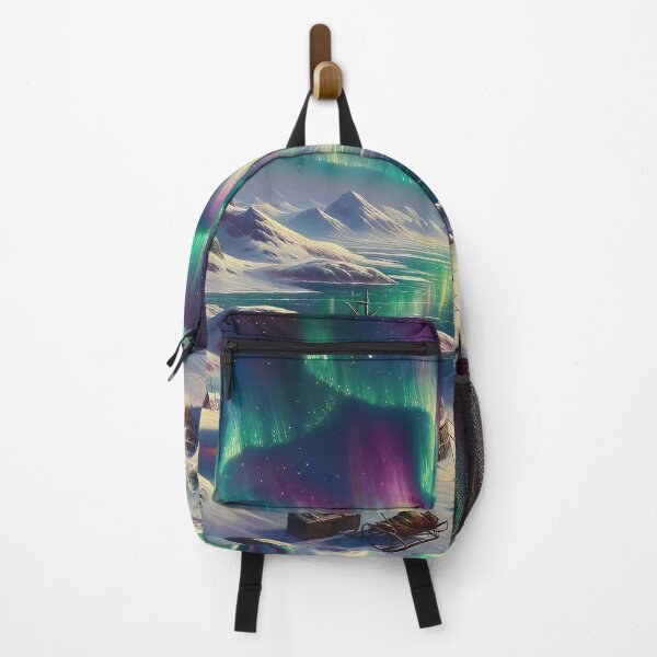 Item preview, Aurora Borealis Greenland - AI art designed and sold by Oilix.