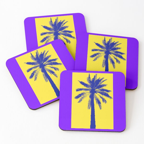 Item preview, Blue tropical palm. designed and sold by Creavision.