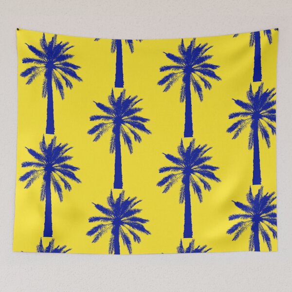 Item preview, Blue tropical palm. designed and sold by Creavision.