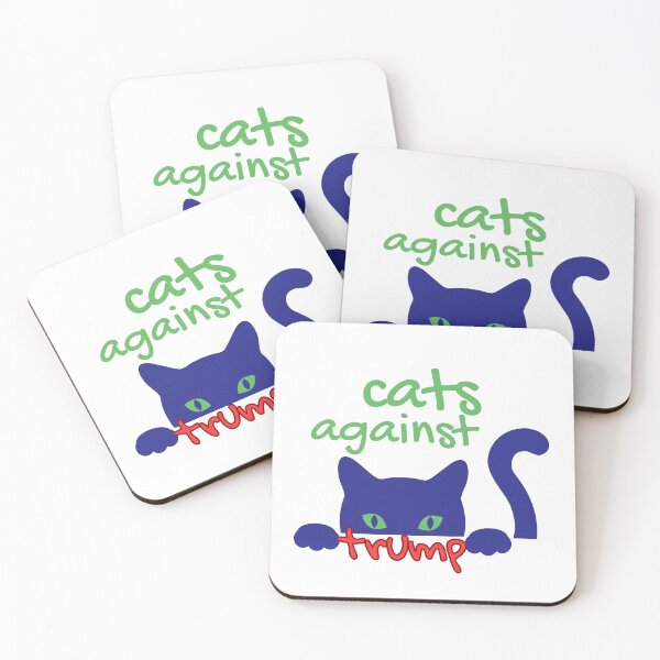 Item preview, Cats Against Trump, Anti Trump Political Resist Resistance, Pets Againts Politics, My Cats Hate Trump designed and sold by KM ØNLY.