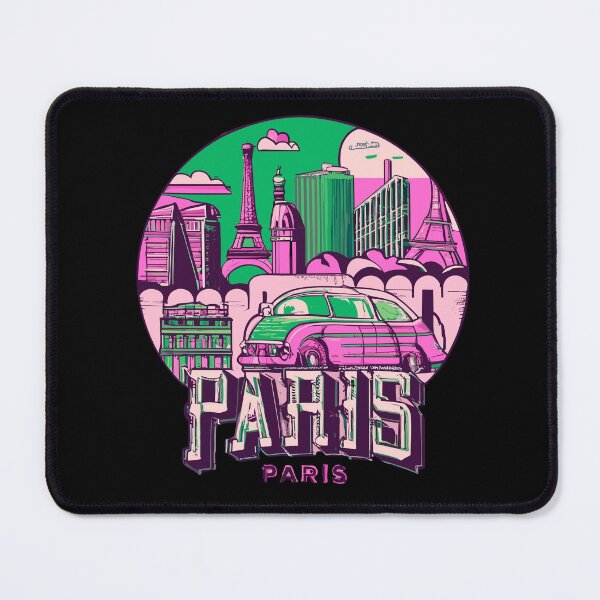Item preview, Pink Eiffel Tower designed and sold by WiseNomad.