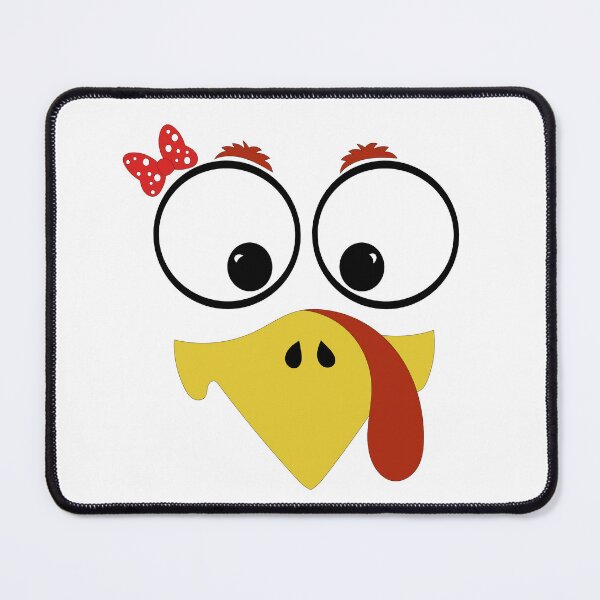 Item preview, Turkey with Red Bow designed and sold by Fancyc.