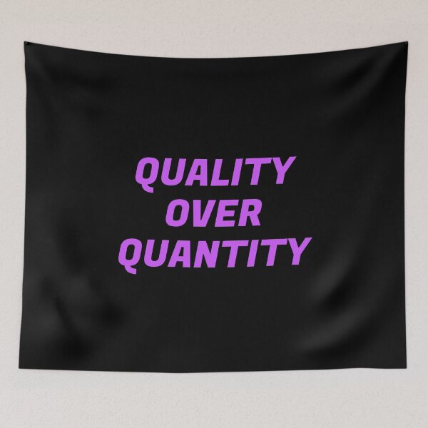 Item preview, Quality Over Quantity designed and sold by Inspirationmotivation.