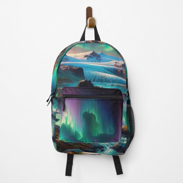 Item preview, Iceland Aurora Borealis - AI Art designed and sold by Oilix.