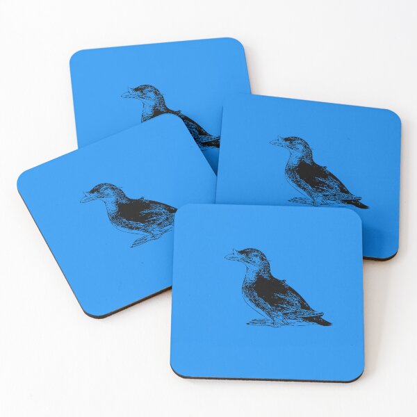 Item preview, Rhinoceros Aucklet Black Design  designed and sold by designsasstultd.