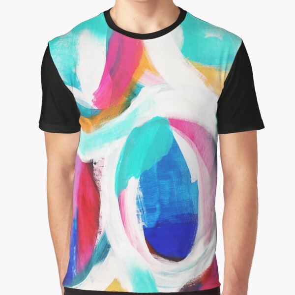Colorful Coral Series Graphic T-Shirt