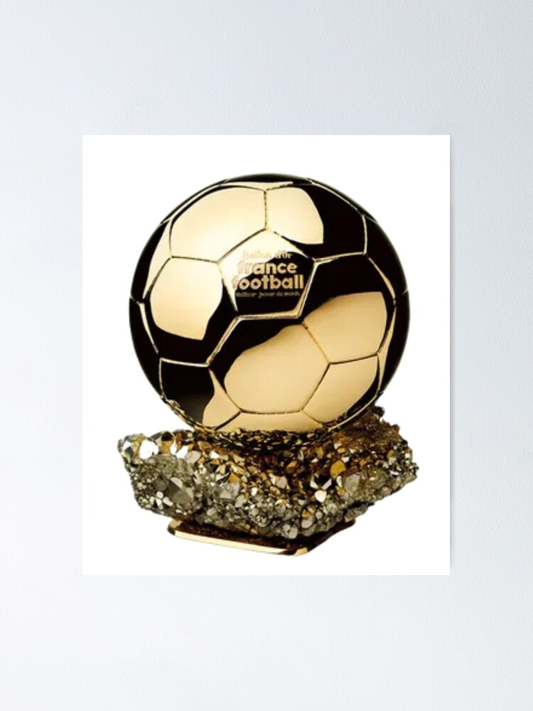Poster for Sale avec l'œuvre « ballon d'or, ballon d'or, boule d