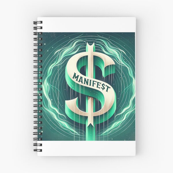 Item preview, 'Manifest' is written with an '$'with Green Background designed and sold by Manifest-Club.