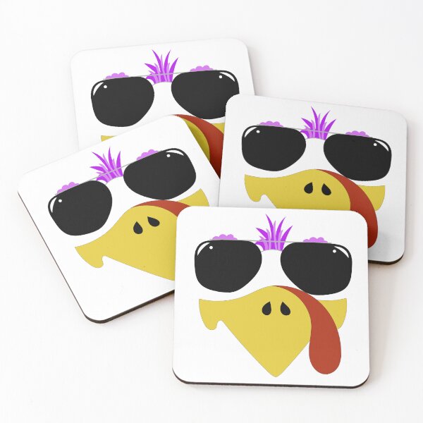 Item preview, Turkey with purple hair & sunglasses designed and sold by Fancyc.