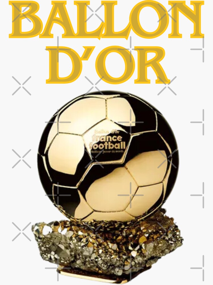 ballon d'or, ballon d'or, boule d'or Sticker