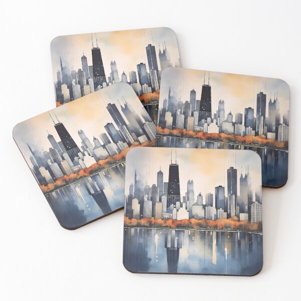 Item preview, “Skyscraper Symphony” - Rhythms of rising towers designed and sold by edge-studios.