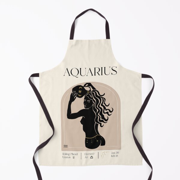 Item preview, Aquarius Zodiac Sign with Astrological Informations designed and sold by dk-design85.