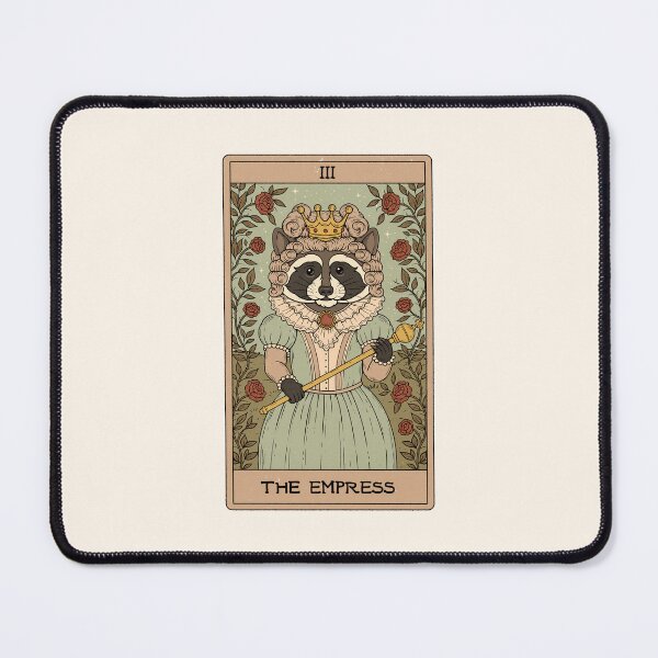 Item preview, The Empress  - Raccoons Tarot designed and sold by Thiago Corrêa.