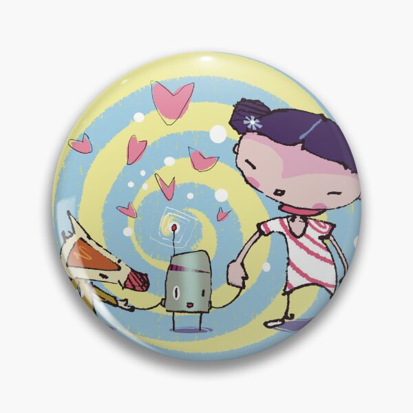 Item preview, Little Robot - Love and Hearts designed and sold by Rickybrook.