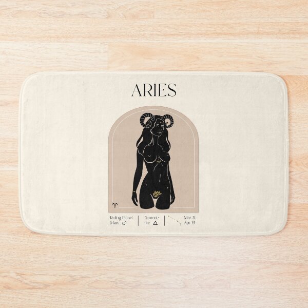 Item preview, Aries Zodiac Sign with Astrological Informations designed and sold by dk-design85.