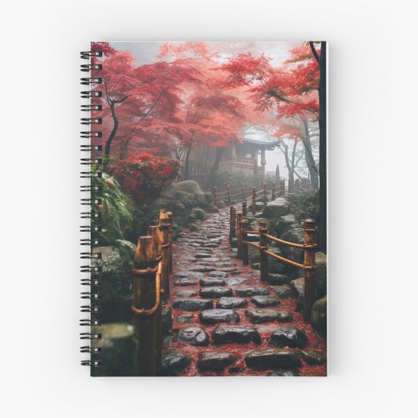 Item preview, Japanese Building Stone Path Fall Colors designed and sold by Hartbecke.