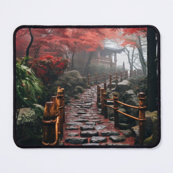 Item preview, Japanese Building Stone Path Fall Colors designed and sold by Hartbecke.
