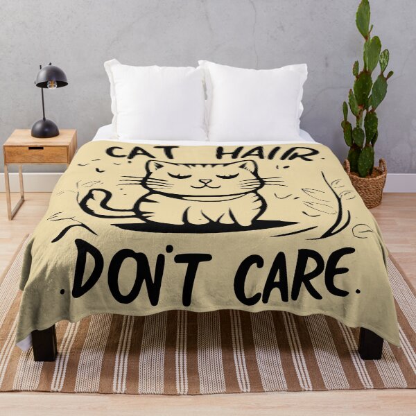 Item preview, Cat hair, don't care. designed and sold by @ndrys.