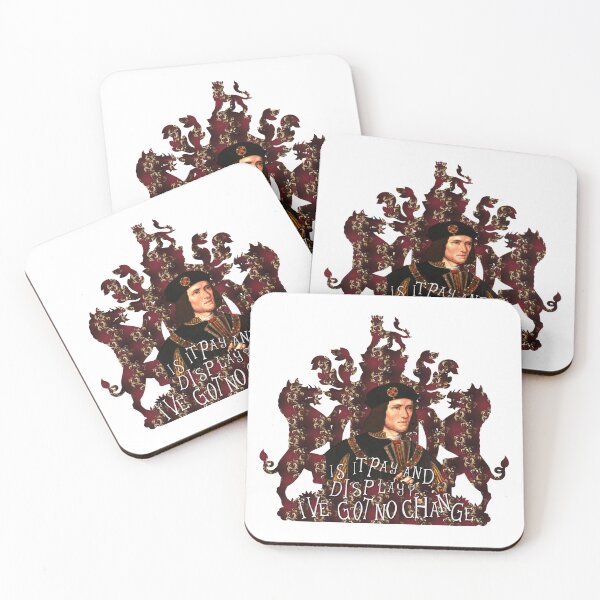 Item preview, Richard III - Is it Pay and Display?_Burgundy Plantagenet Coat of Arms version! designed and sold by stuinflipflops.