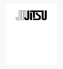 Jiu Jitsu Shirt Photographic Print