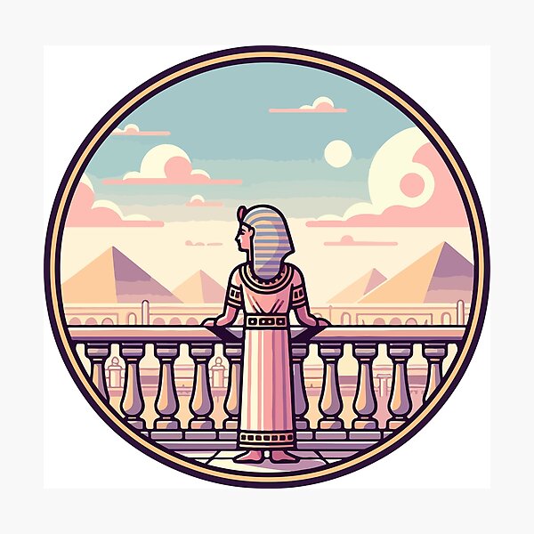 Item preview, Eternal Gaze: The Pharaoh's Contemplation designed and sold by OniumEth.